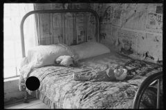 2452_Interior/bed of rehabilitation client's house, Jackson, Ohio