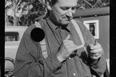 2659_ Former tenant Farmer in Georgia, now a migrant worker .  Belle Glade, Florida