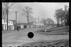 2963_Washing on the line in the distance, Greenbelt Project , Maryland