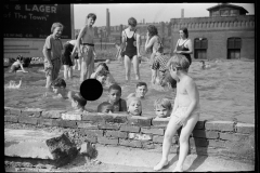 3147_'Homemade' swimming pool for steelworkers' children, Pittsburgh, Pennsylvania
