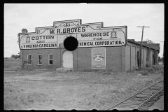 3438_ W R Groves , Cotton warehouse ,  Byromville, Georgia