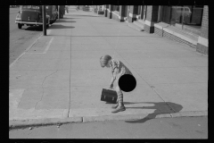 3500_Girl carrying her father's lunch  South Omaha, Nebraska