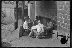 3529_Card School ( gambling )in centre of town, Osage, West Virginia