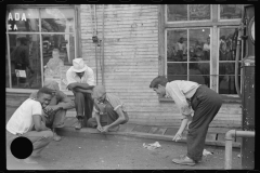 3533_Shooting craps by Company Store,  Osage, West Virginia