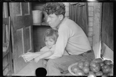 3553_Mexican miner and child, Bertha Hill, Scotts Run, West Virginia