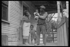 3567_Coal miner, and family .  Bertha Hill, West Virginia