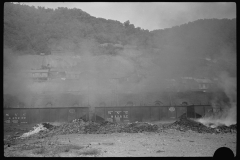 3640_Dense smoke from coke ovens, Longacre, West Virginia