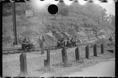 3670_Sitting on the tracks, Davey, West Virginia