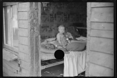 3684_Child in bedroom of their home.  Charleston, West Virginia