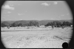 3725_ Construction of Community Building, Tygart Valley Homesteads, West Virginia]