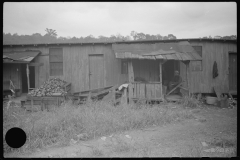 3735_ Shanties by the river. Scotts Run, West Virginia