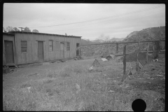 3745_ Shanties by the river. Scotts Run, West Virginia