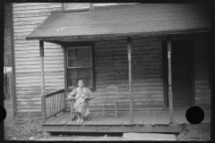 3827_ Coal miner's wife and child, Mohegan, West Virginia