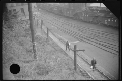 3834_Miners going home from work, Caples, West Virginia