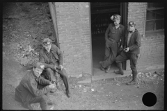 3839_Coal miners waiting for next shift, Caples, West Virginia