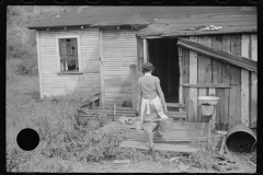 3889_Miner's wife carrying water,  Bertha Hill, West Virginia