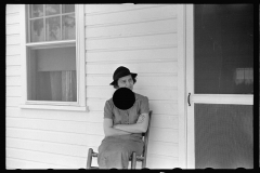 3942_  Tenant farmer's wife resettled at Roanoke Farms, North Carolina