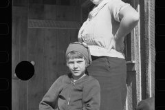 0122_Schoolteacher at Corbin Hollow with a pupil, Shenandoah