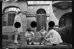 0366_Children playing, middle-class white , Washington D.C.