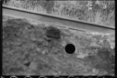 0730_Probably spoiled negative ,  due to film loading , random view of railroad  track