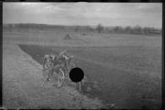 0844_Ploughing by tractor , possibly Tomkins County , New York State.