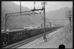 0988_Freight train hauling coal, West Virginia
