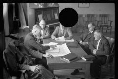 1643_Planning meeting ,possibly related to Decatur Homesteads , Indiana