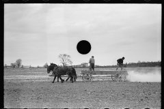 1808_ Possibly spreading  fertiliser , unknown farm or location