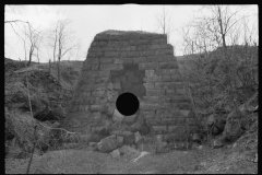 2507_ Jefferson furnace that made iron for "Monitor" in the Civil War, near Jackson, Ohio