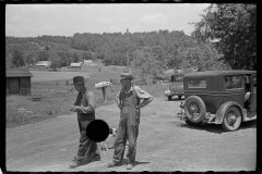 3260_ Probably stopped for a break , near Blankenship, Martin County, Indiana