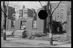3513_Building demolition , I Street, Washington, D.C.