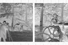 0099_ Photographer and Tractor , Berwyn Project, Maryland,