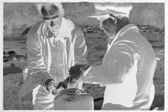 0129_Chopping wood for the schoolteacher, Shenandoah