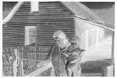 0131_Wife and child of squatter, Old Rag, Virginia