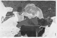 0160_Dicee Corbin with  grandchildren, Shenandoah National Park,