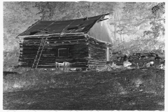 0399_ypical cabin and state of repair , Garrett County, Maryland