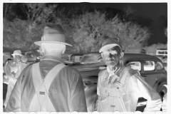 0467_Farmers waiting for an Auction , Oskaloosa , Kansas