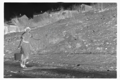 0538_Woman fetching water ,  Kempton , West Virginia