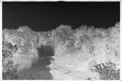 0894_Tranquil river scene , possibly Au  Sable river, Michigan