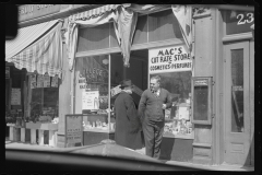 1172_Street scene with shops . Possibly Northampton , Massachusetts