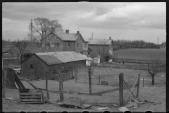 1226_Large homestead with fenced outbuildings ,  unknown location