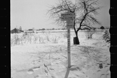 1363_Boundary sign Post , Franklin Township , Somerset County , New Jersey