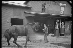 1493_Possibly 'breaking' a horse, unknown premises and location