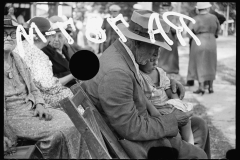 1504_Spectators  at the County Show, Albany Vermont ,