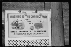 01519_Advertising hoarding for American rug Laundry , Minneapolis