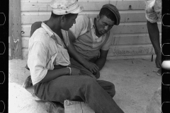 1856_Black-Americans  playing dice  , unknown location.