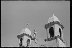 1905_ Bell towers of unknown church , unknown location