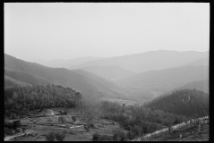 1939_Elevated view of timber clearing for construction, unknown location