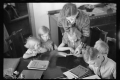 2215_Probably home-schooling , Westmoreland Homesteads,  Pennsylvania.