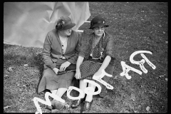 2289_   Attendees at the  fair at Albany, Vermont.